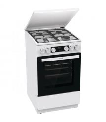 Gorenje Плита комби, 70л, 50x60см, IconLed, чугун, с крышкой, белый