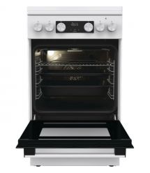 Gorenje Плита комби, 70л, 50x60см, IconLed, чугун, с крышкой, белый