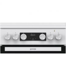 Gorenje Плита комби, 70л, 50x60см, IconLed, чугун, с крышкой, белый