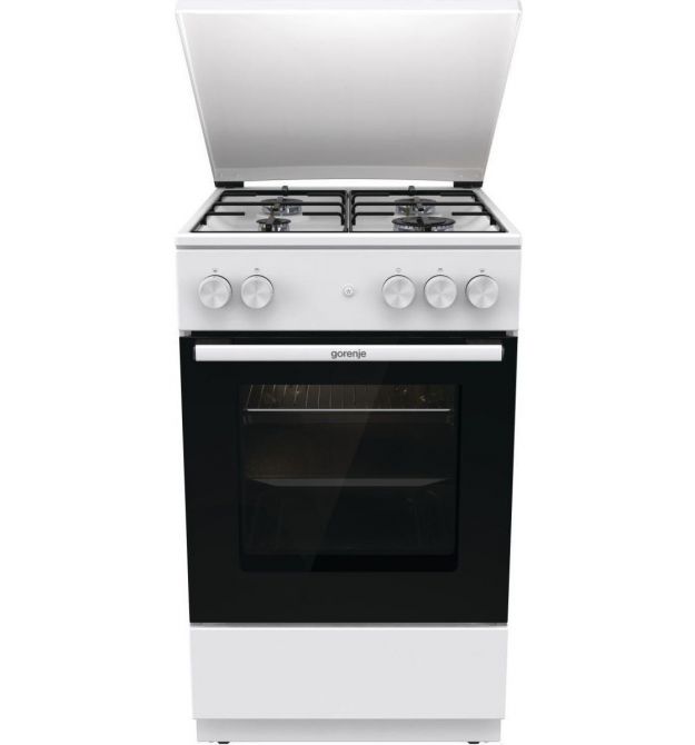 Gorenje Плита газовая, 70л, 50x60см, эмалированные, с крышкой, белый
