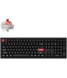 Keychron Клавиатура механическая Keychron K10 PRO 100Key, K pro Red, WL/BT/USB-A, QMK, EN/UKR, White Led, черный
