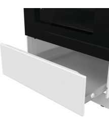 Gorenje Плита газовая, 67л, 50x60см, дисплей, IconLed, чугун, белый