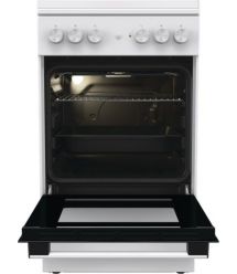 Gorenje Плита комби, 68л, 50x60см, эмалированные реш, с крышкой, белый