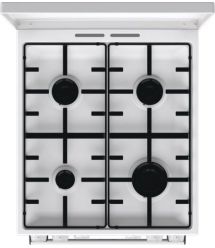 Gorenje Плита комби, 68л, 50x60см, эмалированные реш, с крышкой, белый