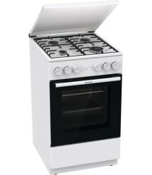 Gorenje Плита комби, 68л, 50x60см, эмалированные реш, с крышкой, белый