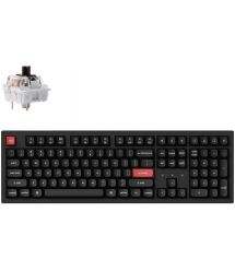 Keychron Клавиатура механическая K10 PRO 100Key, K pro Brown, WL/BT/USB-A, QMK, EN/UKR, White Led, черный