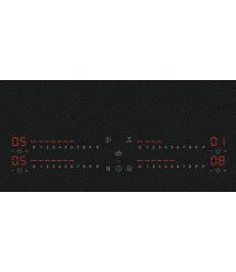 Electrolux Варочная поверхность индукционная, 80см, расширенная зона, датчик кипения, Hob2Hood, черный мат.