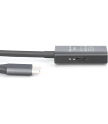 Digitus Удлинитель USB 3.2 Gen1 Active Cable 5G, C/M-C/F, 5м, черный