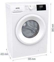 Gorenje Стиральная машина фронтальная, 7кг, 1200, A+, 43.5см, дисплей, пар, инвертор, белый