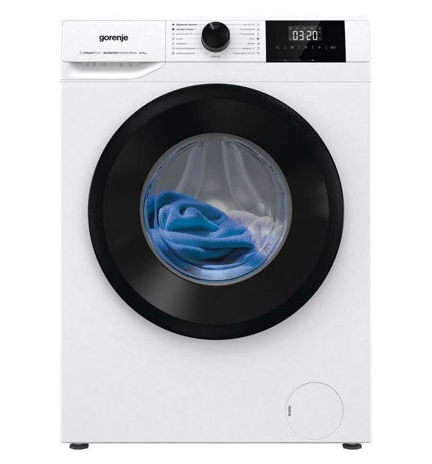 Gorenje Стиральная машина фронтальная, 7кг, 1200, A++, 43.5см, дисплей, пар, инвертор, белый