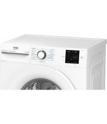 Beko Стиральная машина фронтальная, 6кг, 1200, A+++, 45см, дисплей, инвертор, пар, белый