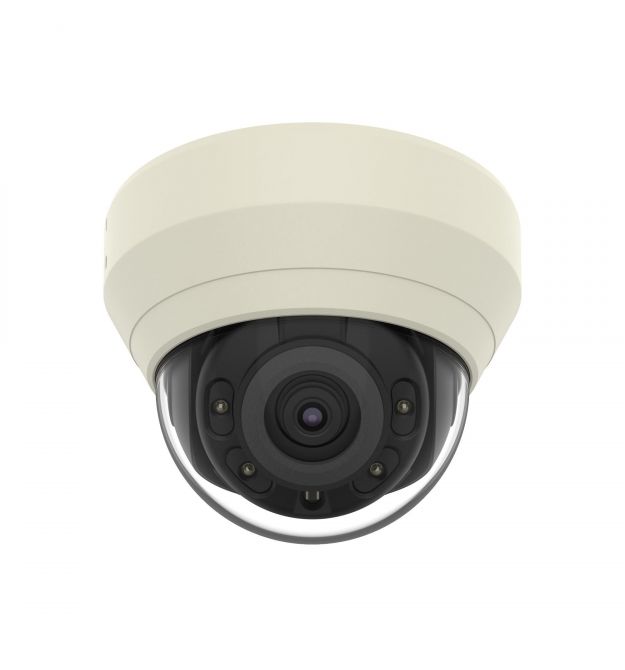 Samsung Hanwha Techwin Камера IP QND-7010R, 4MP, Indoor Dome, 2.8mm, f/2.0, IR20m, Mic, DC 12V/PoE, IK08