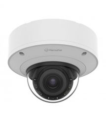 Samsung Hanwha Techwin Камера IP PNV-A6081R, 2MP, Dome, 4.38-9.33mm AVF, f/1.3-2.15, IR40m, DC 12V/PoE+, IP66/IP67/IP6K9K,