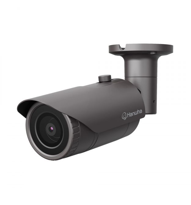 Samsung Hanwha Techwin Камера IP QNO-6012R, 2MP, Bullet, 2.8mm, f/2.0, IR20m, DC 12V/PoE, IP66, IK10