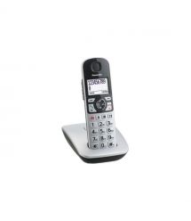 Panasonic Радиотелефон DECT KX-TGE510RUS, чёрно-серебряный