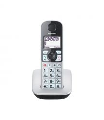 Panasonic Радиотелефон DECT KX-TGE510RUS, чёрно-серебряный