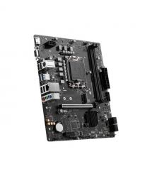 MSI Материнcкая плата PRO H610M-E DDR4 s1700 H610 2xDDR4 M.2 HDMI DSub mATX