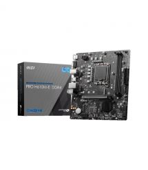 MSI Материнcкая плата PRO H610M-E DDR4 s1700 H610 2xDDR4 M.2 HDMI DSub mATX