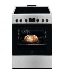 Electrolux Плита электрическая стеклокерамическая, 58л, 60x60см, дисплей, конвекция, пар, нерж