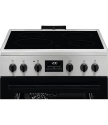 Electrolux Плита электрическая стеклокерамическая, 58л, 60x60см, дисплей, конвекция, пар, нерж