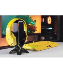 2E Gaming Гарнитура игровая HG315, 7.1, USB-A, RGB, 2м, жёлтый