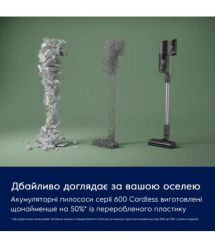 Electrolux Пылесос беспроводный, влажная уборка, конт пыль -0.5л, автон. раб. до 50мин, вес-2.49кг, НЕРА12, 5 насадок, синий