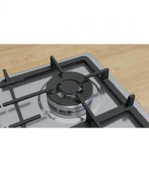 Bosch Варочная поверхность газовая, 60см, чугун, WOK, нерж