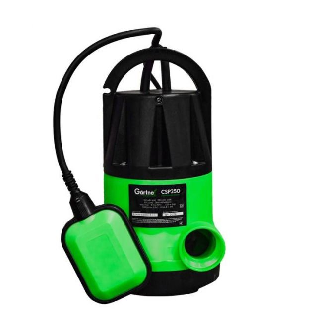 Gartner Насос дренажний CSP250, 250Вт, 5500 л·год, висота 7м, 3.25кг