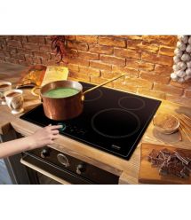 Gorenje Варочная поверхность индукционная, 60см, PowerBoost, TouchControl, StayWarm, блокировка от детей, черный