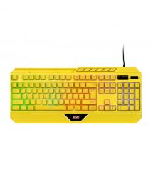 2E Gaming Клавиатура мембранная KG315 110key, USB-A, EN/UA, RGB, жёлтый