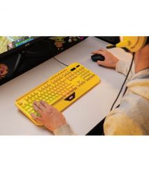 2E Gaming Клавиатура мембранная KG315 110key, USB-A, EN/UA, RGB, жёлтый