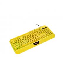 2E Gaming Клавиатура мембранная KG315 110key, USB-A, EN/UA, RGB, жёлтый