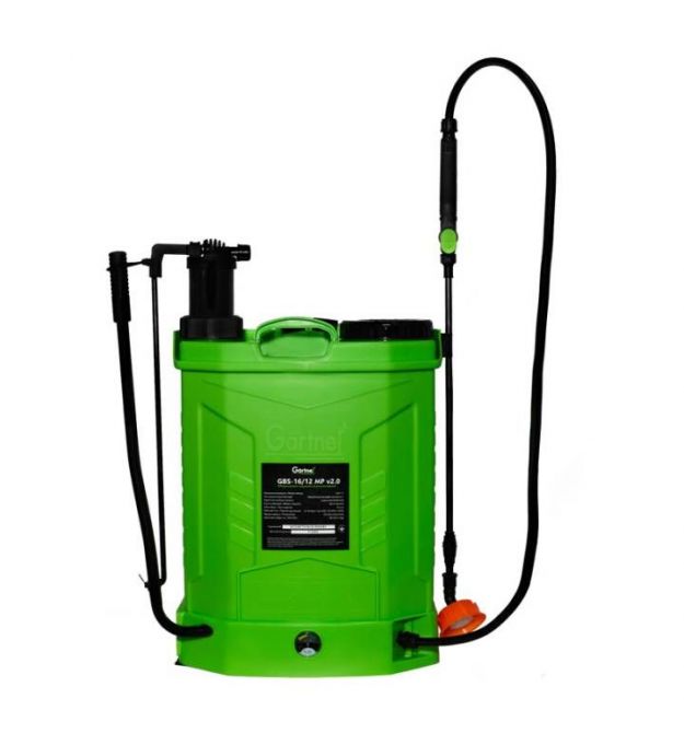 Gartner Обприскувач акумуляторний комбінований GBS-16/12 MP v2.0 16л 12В 5бар 2.6л·хв 6.1кг