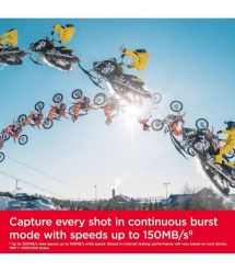 SanDisk Карта памяти SD 256GB C10 UHS-II U3 R280/W150MB/s Extreme Pro V60