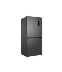 TCL Холодильник SBS, 185х84х68, холод.отд.-297л, мороз.отд.-169л, 4 дв., A++, NF, нерж