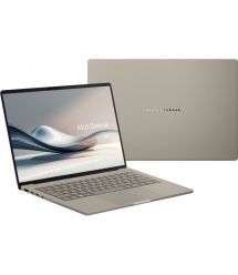 ASUS Ноутбук Zenbook 14 UX3407QA-QD305W 14" WUXGA OLED, Snapdragon X X1 26 100, 32GB, F1TB, UMA, Win11, Бежевый