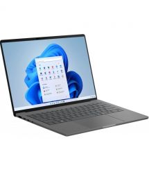 ASUS Ноутбук Zenbook 14 UX3407QA-QD306W 14" WUXGA OLED, Snapdragon X X1 26 100, 32GB, F1TB, UMA, Win11, Серый