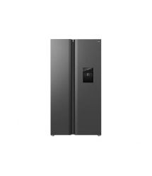 TCL Холодильник SBS, 177х92х63см, 2 дв., Х- 396л, М- 235л, A++, NF, диспенсер, нерж