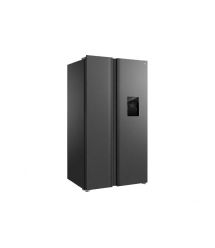 TCL Холодильник SBS, 177х92х63см, 2 дв., Х- 396л, М- 235л, A++, NF, диспенсер, нерж