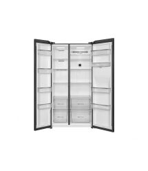 TCL Холодильник SBS, 177х92х63см, 2 дв., Х- 396л, М- 235л, A++, NF, диспенсер, нерж