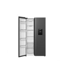 TCL Холодильник SBS, 177х92х63см, 2 дв., Х- 396л, М- 235л, A++, NF, диспенсер, нерж