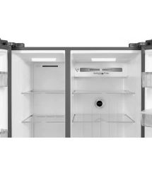 TCL Холодильник SBS, 177х92х63см, 2 дв., Х- 396л, М- 235л, A++, NF, диспенсер, нерж