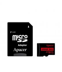 Apacer Карта памяти microSD 128GB C10 UHS-I R100MB/s + SD