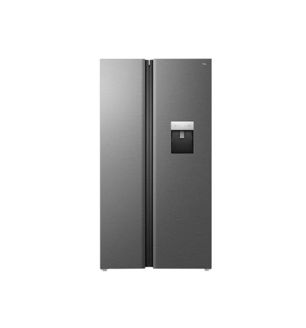 TCL Холодильник SBS, 177х92х63см, 2 дв., Х- 322л, М- 181л, A++, NF, диспенсер, нерж