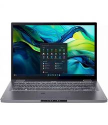 Acer Ноутбук Aspire Spin 14 ASP14-52MTN 14" WUXGA IPS Touch, Intel U7-155U, 32GB, F1TB, UMA, Win11, серый