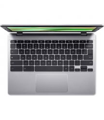 Acer Ноутбук Chromebook CB311-12H 11" IPS, Intel C N100, 4GB, F64GB, UMA, ChromeOS, серебристый