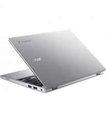 Acer Ноутбук Chromebook CB311-12H 11" IPS, Intel C N100, 4GB, F64GB, UMA, ChromeOS, серебристый