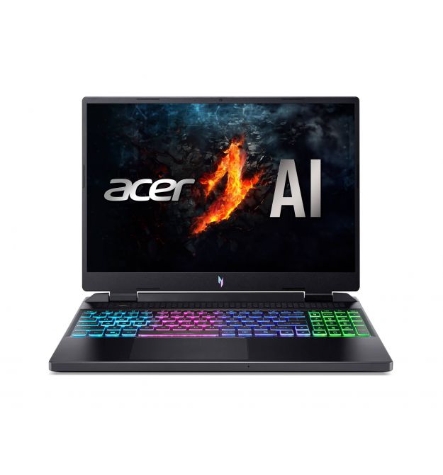 Acer Ноутбук Nitro 16 AN16-42 16" WUXGA IPS, AMD R7-8845HS, 16GB, F512GB, NVD4060-8, Lin, черный