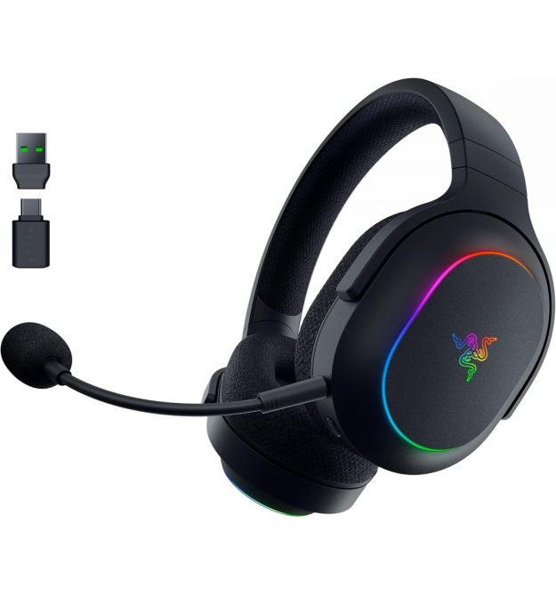 Razer Гарнитура игровая Barracuda X Chroma, BT/WL, RGB, чёрный