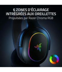 Razer Гарнитура игровая Barracuda X Chroma, BT/WL, RGB, чёрный